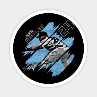 jesus aguilar stripes Magnet